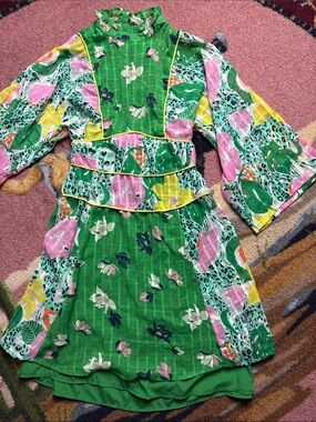 ASOS DRESS COLOURFUL PATTERNED
